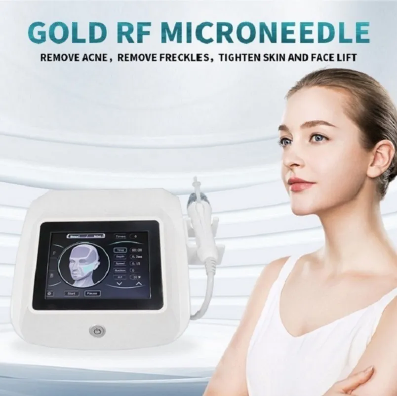 새로운 RF 분수 미세 바늘 피부 조임 여드름 흉터 스트레치 마크 제거 기계 피부 회춘 뷰티 머신