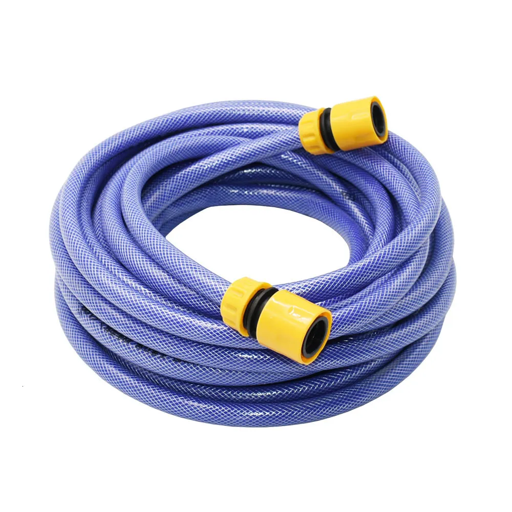 Hoses 5m-20m Garden Watering Hose With 1/2 Connector PVC Car Wash Irrigation Pipe Plants Flower Sprinkler Tools 221122
