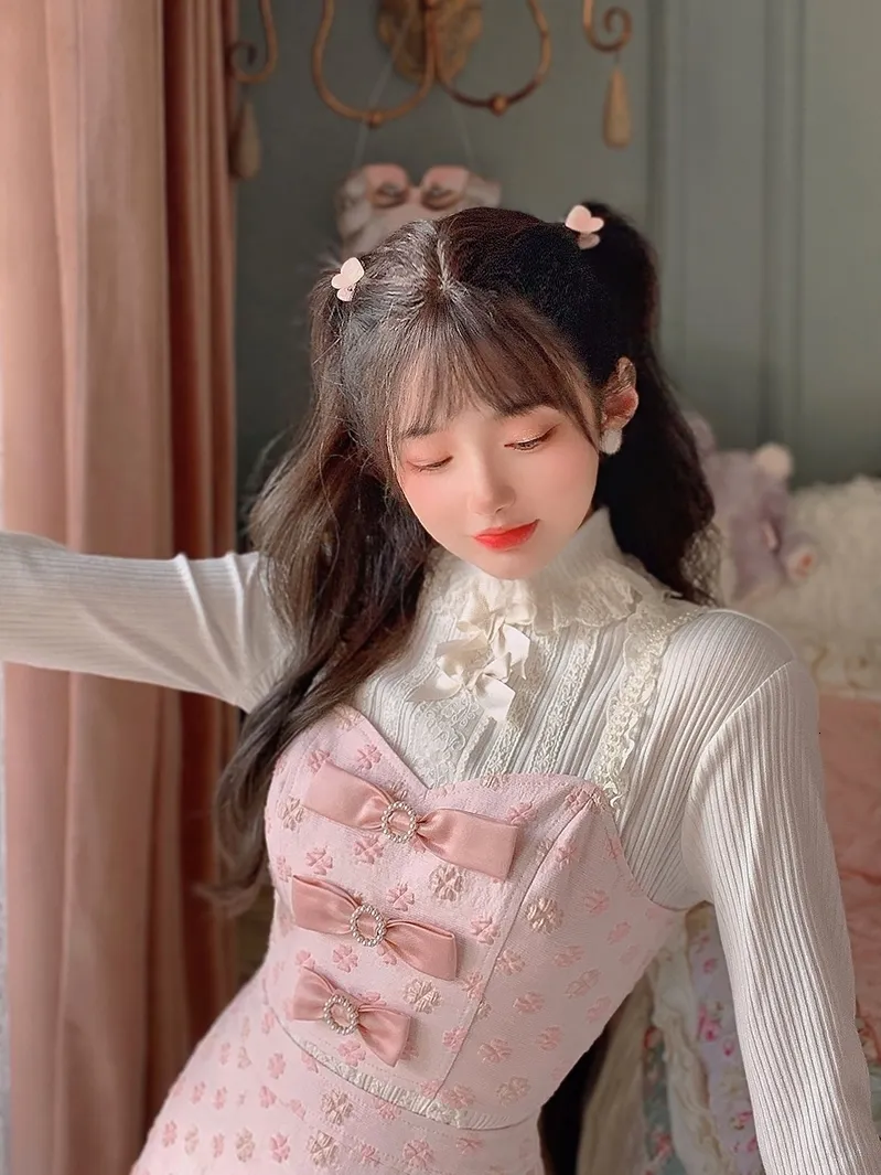 BOBON21 TB2085 Korean Fashion Sleeveless pink shirt with BOBON21 TB2085 Korean Fashion Sleeveless pink shirt with