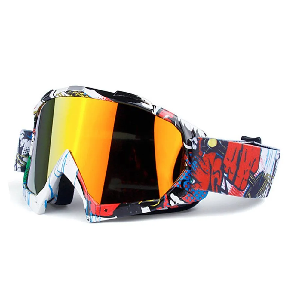 Brand New Gafas Moto Ski Lunettes MX Hors Route Lunettes Moto Sport En Plein Air Oculos Vélo Lunettes Motocross Goggles232h