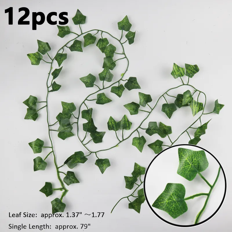 Bulk Faux Greenery Aesthetic Room Decor Artificial Plants LED Ivy Garland  Fake Leaf Vines Hanging For Home Living Decoration Bedroom 221122 From  Cong08, $12.68