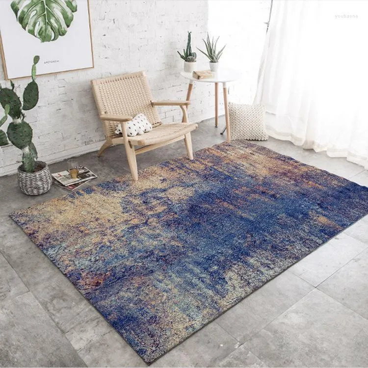 Carpets Carpet Splash-ink Living Room Art Table European-style Bedroom Floor Mat For