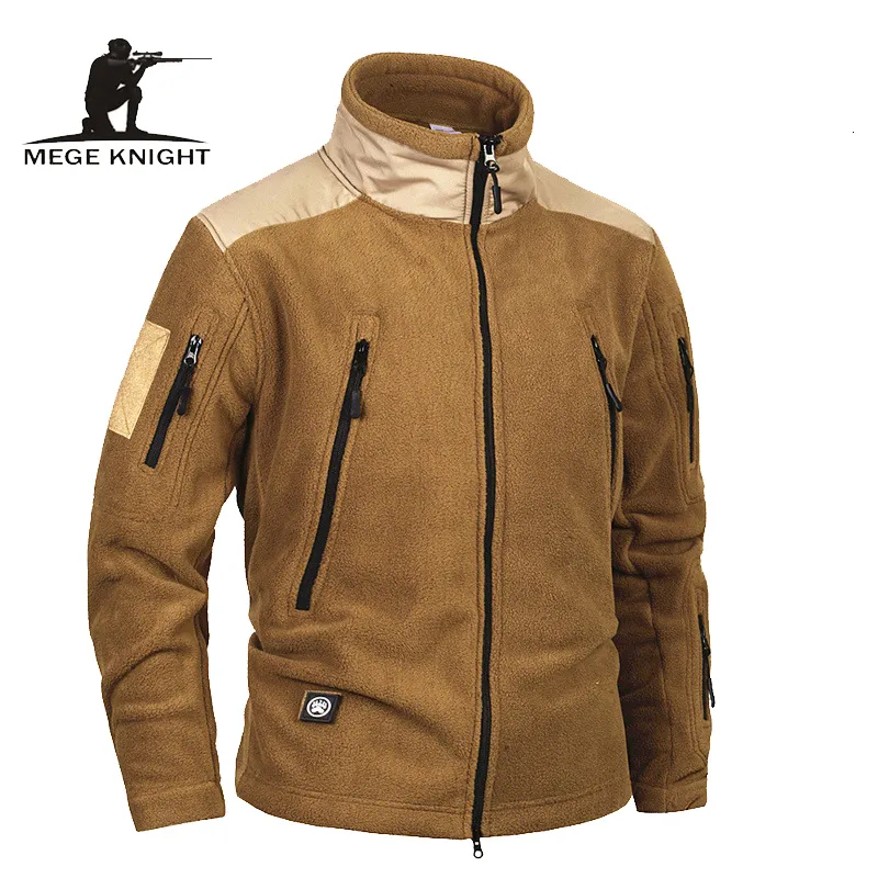 Giacche da uomo Mege Abbigliamento di marca Giacca e cappotto in pile militare tattico militare antivento Giacca militare calda per l'inverno 221122