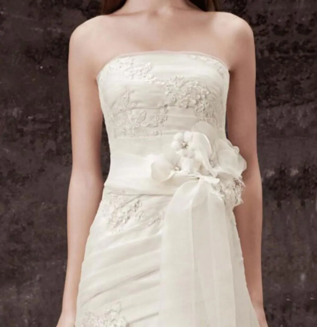Bridal Sash Wedding Sash Belt Handmased New Charming Flower Lace Fashion Accessories Brudtmaid Wedding Dresses Matching7591634