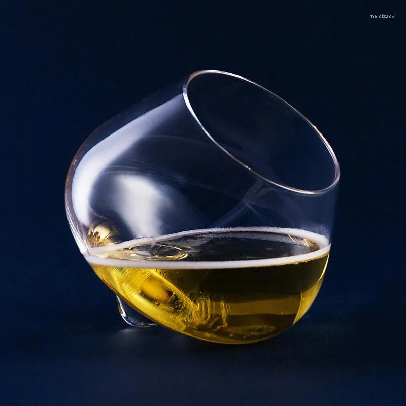 Şarap Bardakları Danimarka Tasarım Kristal Likör Cam Sallanan Viski