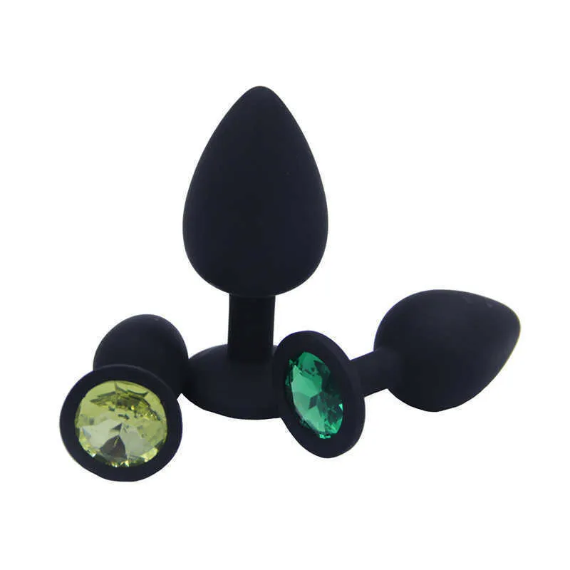 SS22 Sex Toy Massagebutte Butt Plug Prostata Massager Erotik heißes Sexspielzeug für Männer Erwachsene Produkte Anal Plug Silikon Analrohr S M l Ofc4