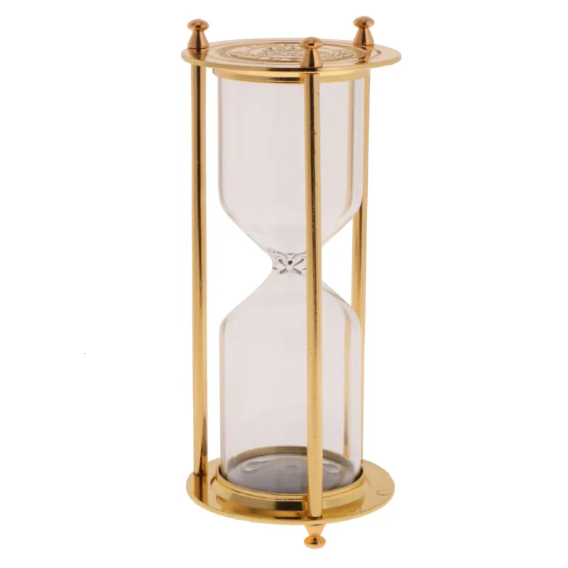 Kök Timers 1PC Retro Metal Frame Empty Hourglass Sandglas Sand Timer för Office Home Room Decor Birthday Gift Prize 221122