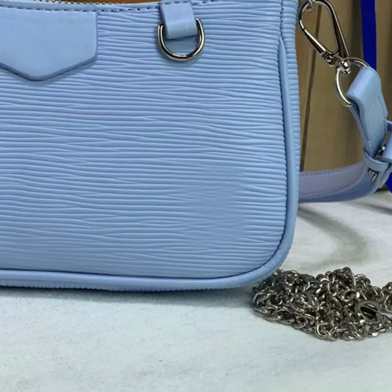 2021 new high quality classic lady handbag luxury leather wallet half moon shape famous designer top quality shoulder bag