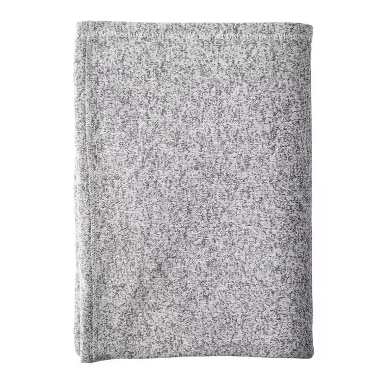 Сублимация пустое одеялое серое флисовое лечебное одеяло на тепло -переносе Печать Шаль