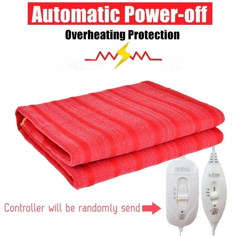 Electric Blanket Automatic Power Off Heater Security Heated Mattress Thermostat Carpet Winter Warmer Sheets 221122