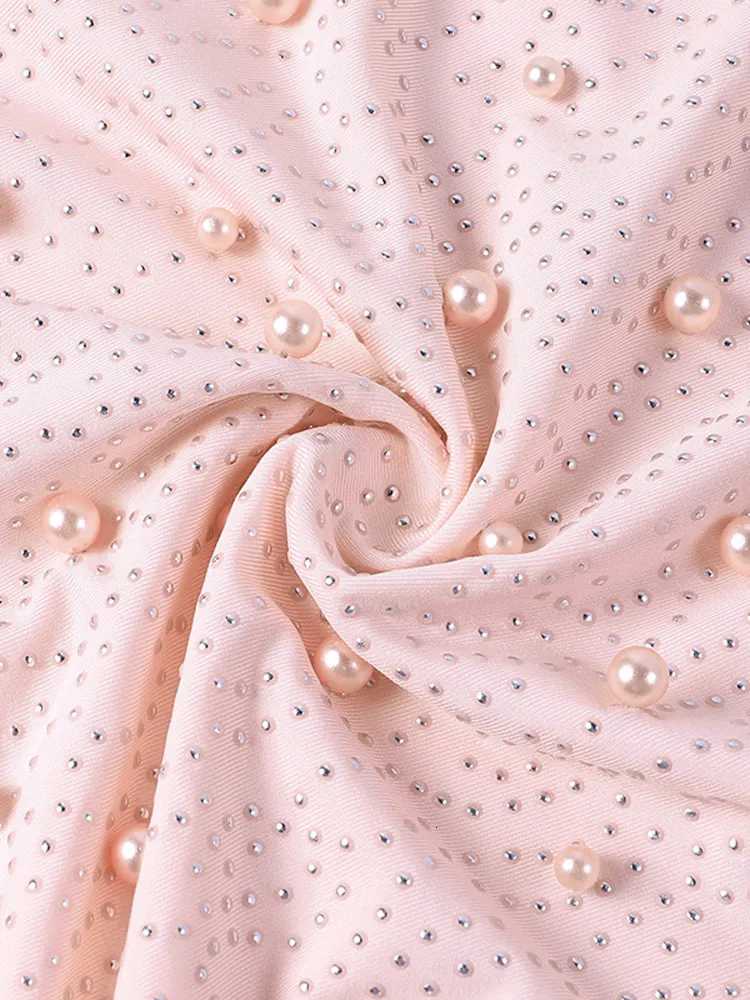 Viifaa Beaded Two Piece Dress Urbanic Set Long Sleeve Crop Top And Mini Skirt For Women Sexy