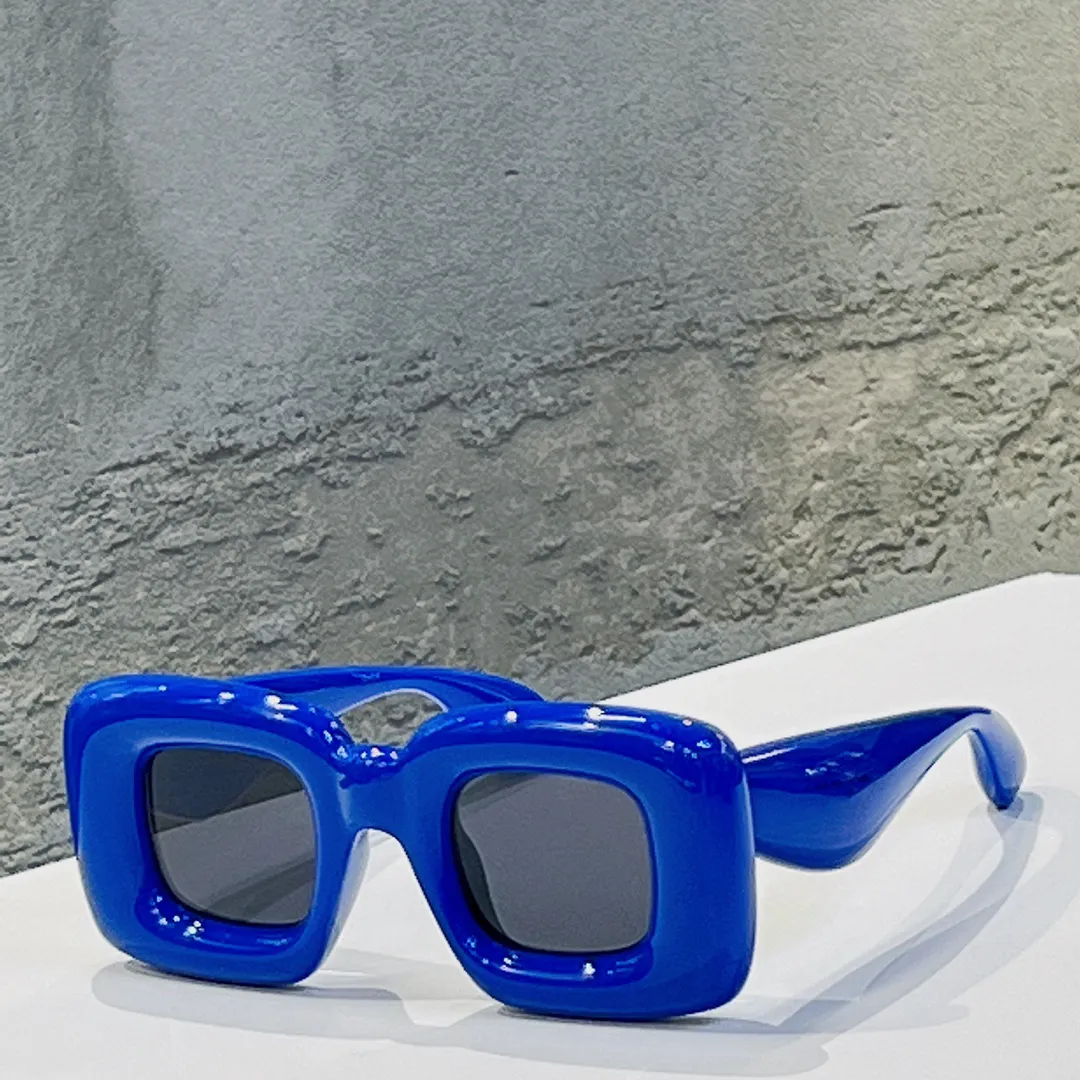 Sonnenbrille für Männer und Frauen 40098 Lustige Hip-Hop-Anti-Ultraviolett-Vollrahmenbrille im europäischen und amerikanischen Stil mit Gox G