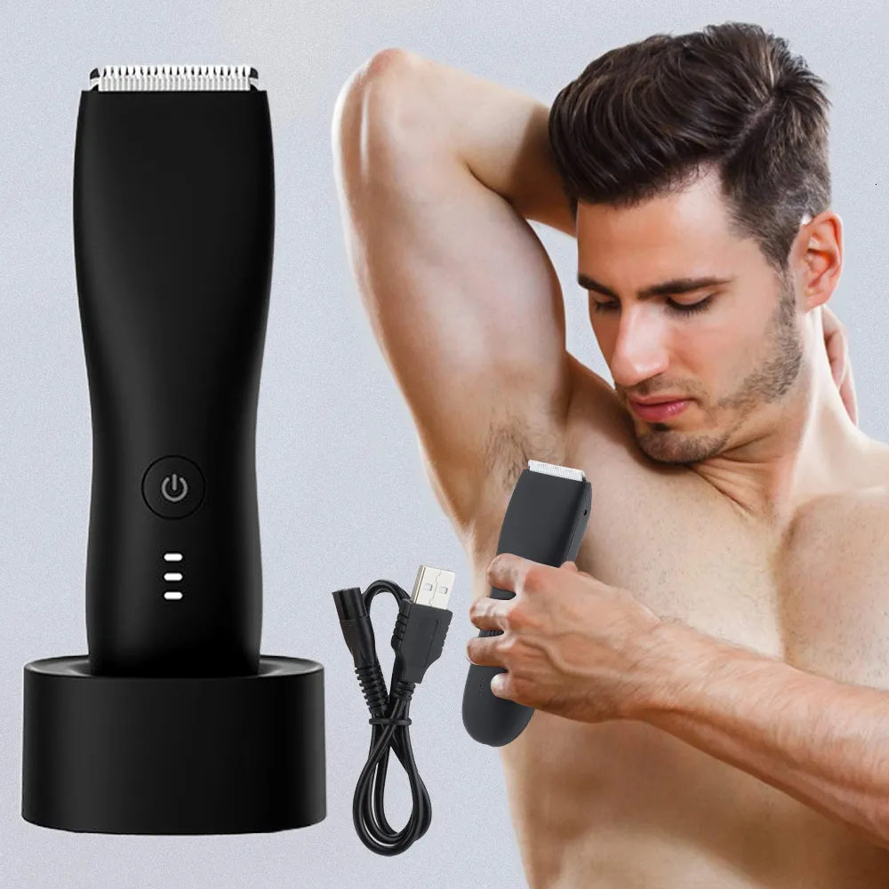 A La Rasuradora Eléctrica Para Hombres: Recortadora De Barba