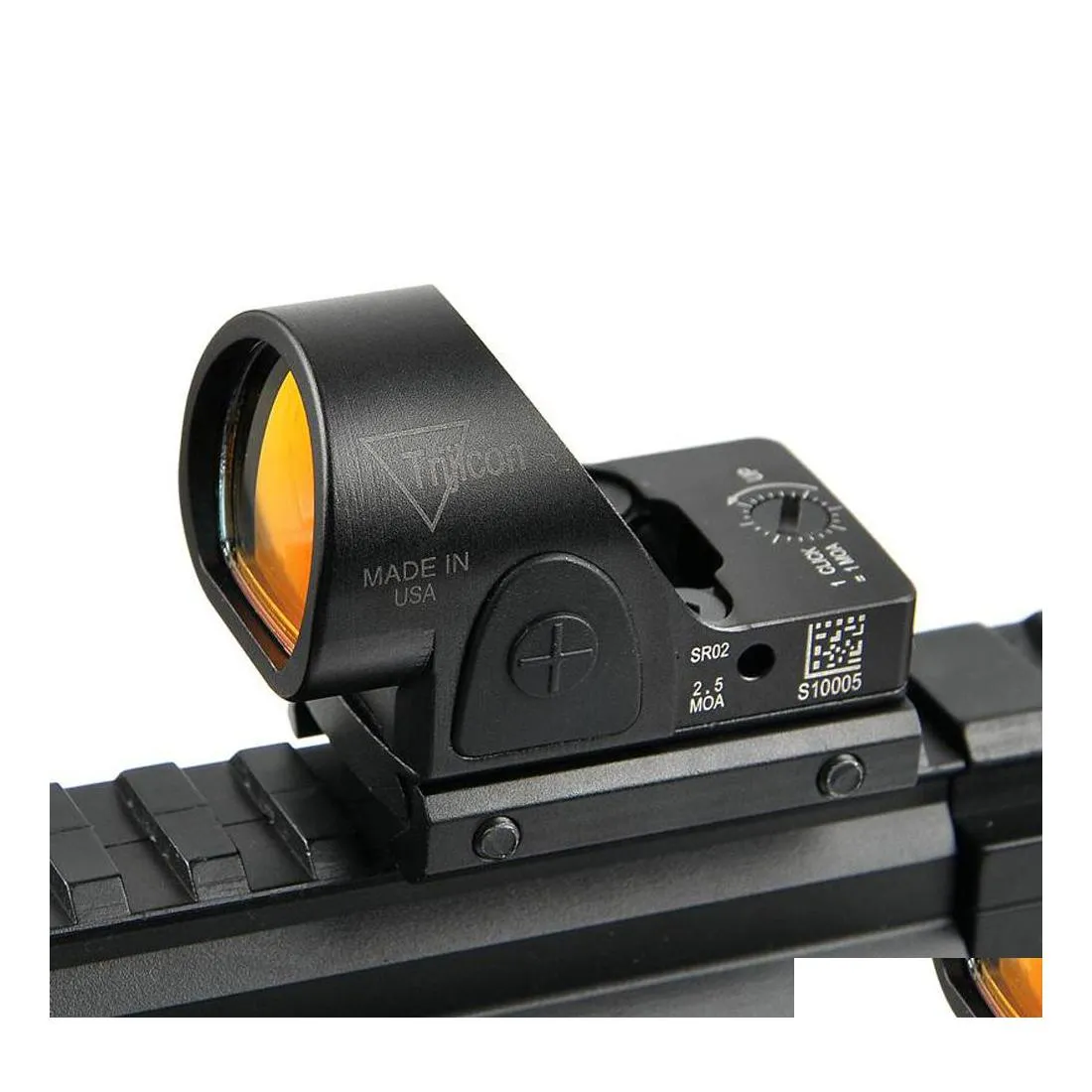 Jakt scopes trij rmr sro mini röd dot collimator reflex syn räckvidd med 20 mm vävare järnvägsfäste för Glock jaktgevär airsoft. Dhuwm