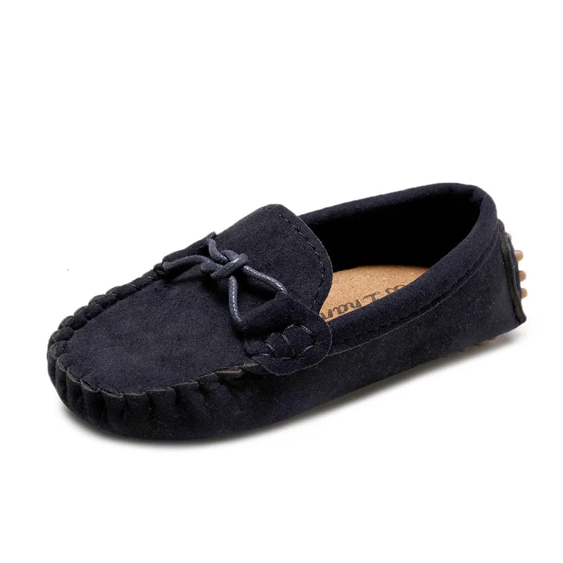 Sneakers JGVIKOTO Boys Girls Shoes Fashion Soft Kids Loafers Children Flats Casual Boat Children's Wedding Moccasins Leather 221122