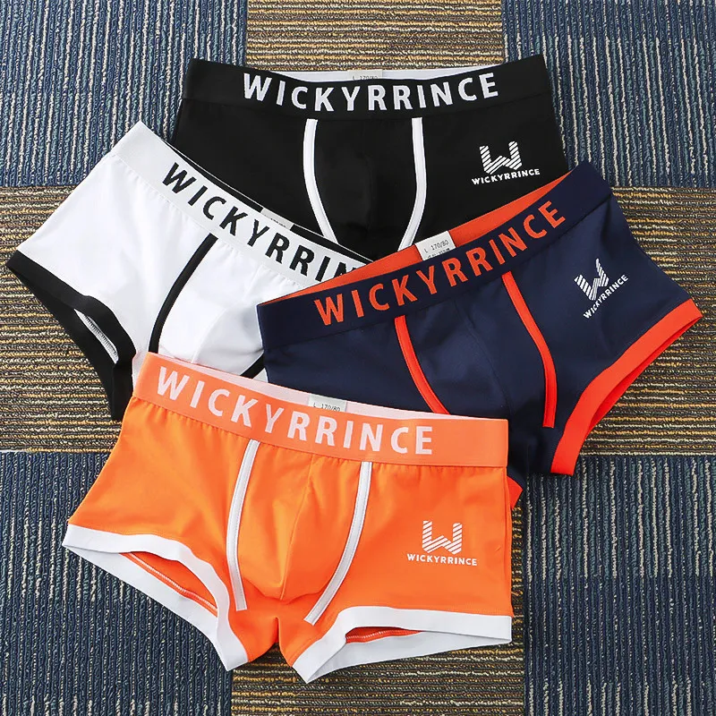 Underpants Mens Panties Briefs Breathable Men Soft Cotton Underwear Comfortable Solid Color Man Boxers Set 221123