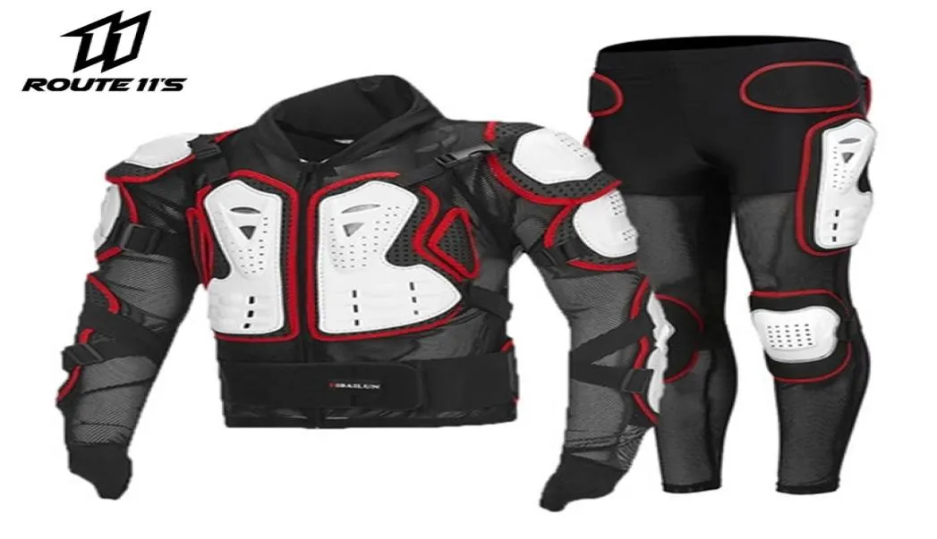 Motorcykeljackor Motorcykel rustning Racing Body Protector Jacket Motocross Motorcykel Protective Gear Pants Protector 2012164179027