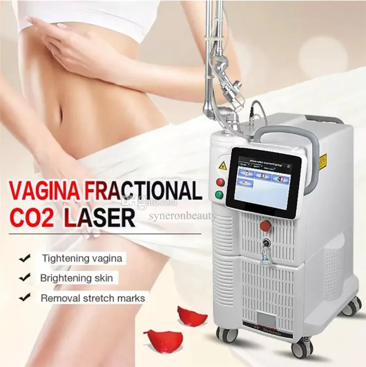 Nuova macchina laser Co2 multifunzionale ad alta tecnologia Stringere la cura della pelle della vagina Ringiovanimento della pelle Smagliature indolori Rimozione della cicatrice Apparecchiatura di bellezza