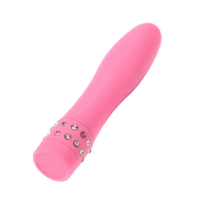 Sex toys masager SS18 Masseurs Puissant G-spot Vibrant Masseur Petit Diamant Gode Vibromasseur pour Femmes Produit de Masturbation Féminine Couples Adultes 3NLN