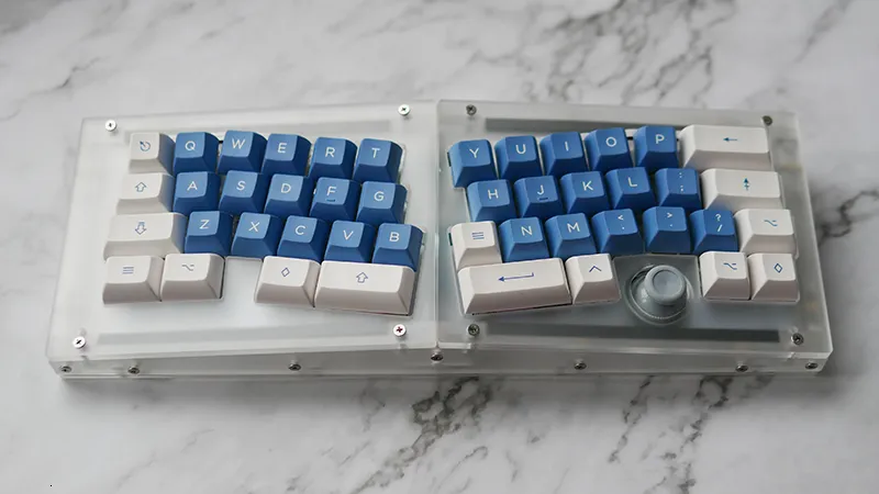 Premium 40 Keyboard Case: Acrylic, Dual Gasket Mount