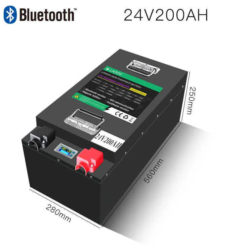 48V200AH obsługuje stalową shel stalową Bluetooth