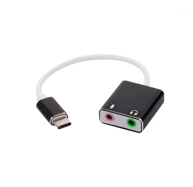 USB C Type C TypeC External Sound Card HiFi Magic Voice 71 CH Audio Card Adapter Earphone Microphone Speaker for Laptop1