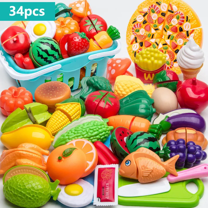 Jouet de Cuisine Enfant Plastique 73Pcs Kit de Jouet Ustensiles