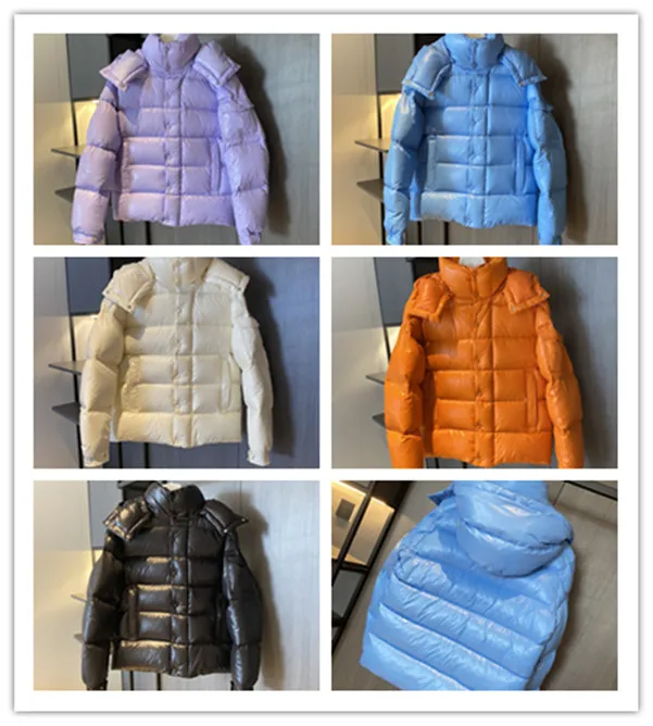 2023 uomini designer gialle gi￹ tasca da spalla Parkas con cappuccio nastro in nylon laccato giuntura abiti impermeabili cappotti giacca unisex per uomo 12345