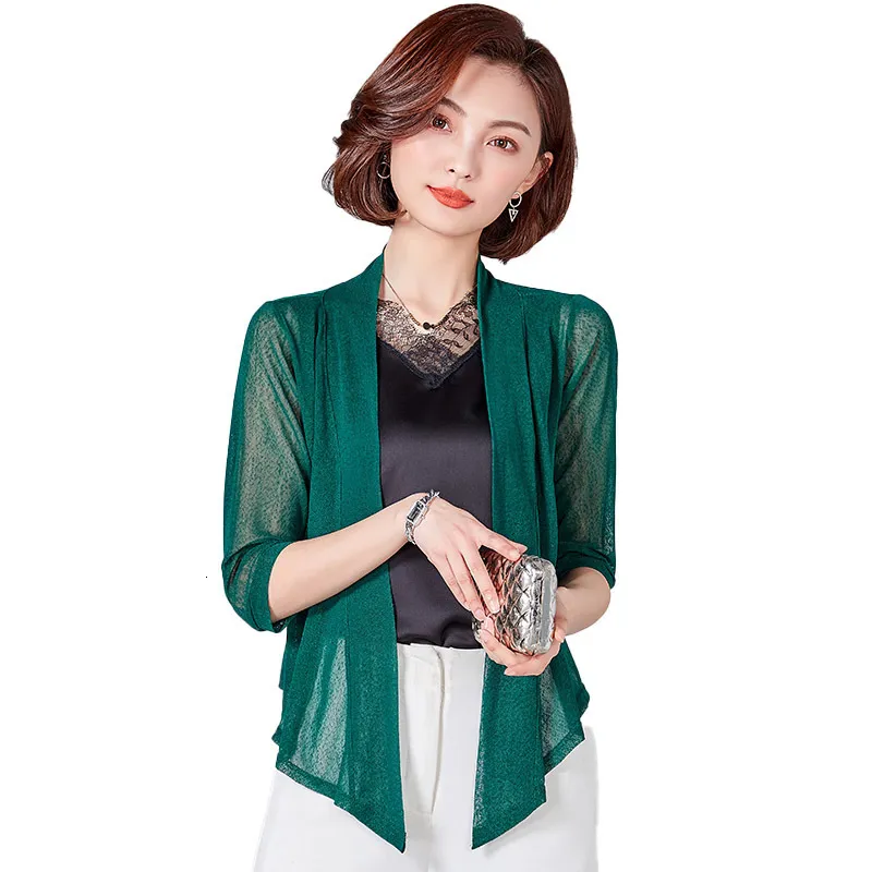 Blouses Kimono Cardigan Summer Open Pront Half Chefon Beach Blusas Feminina Casual 221123 902 DHgate