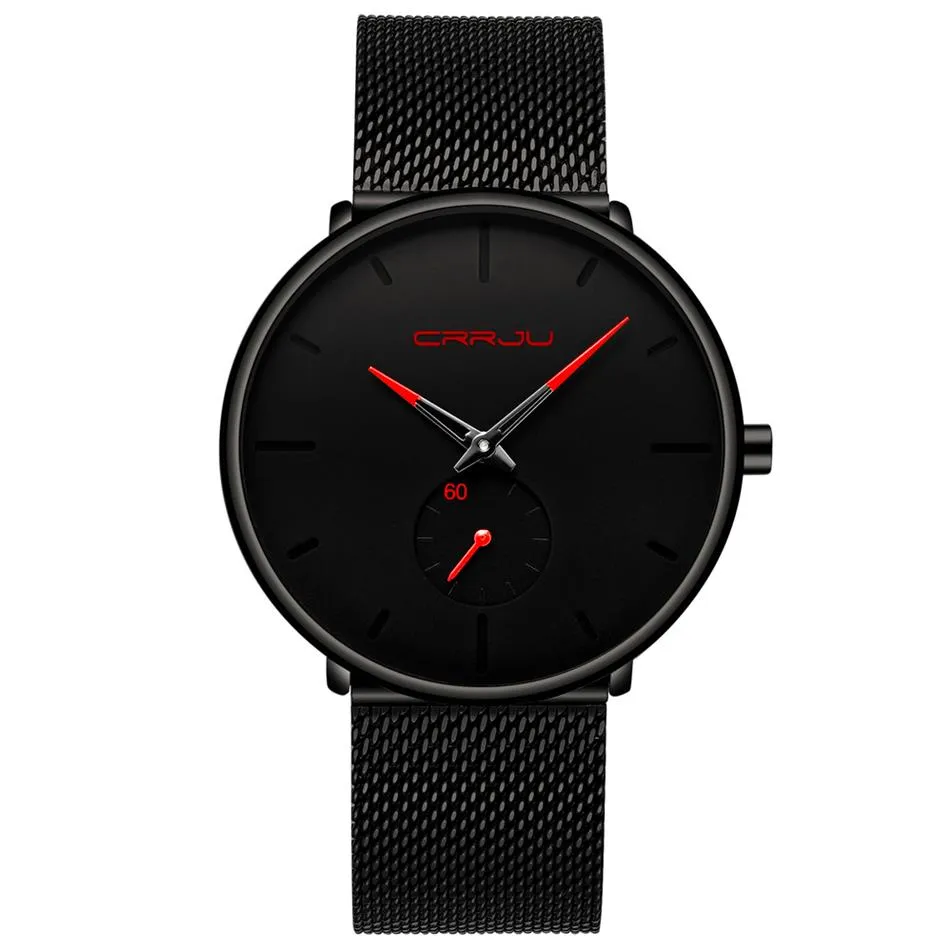 2020 модные мужские часы смотрят лучшие роскошные Quartz Watch Men Casual Slim Steel Steel Waterpronation Sport Watch 244M