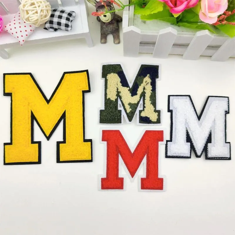 Varsity Chenille Iron On Letter Patch 10.8cm English Letters A To Z  Embroidered Appliques For Clothing And Carpet Bag From Moomoo2016_clothes,  $0.52