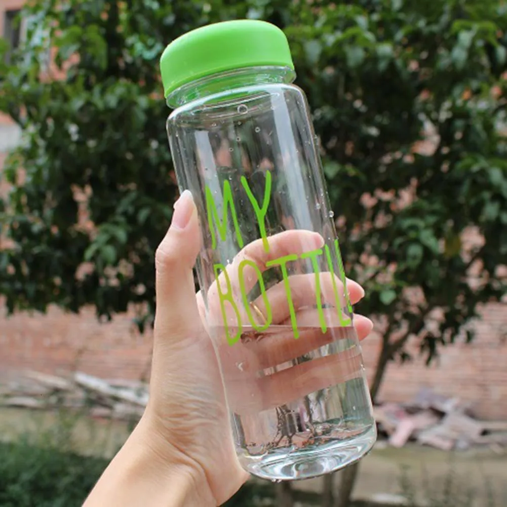 Water Bottles Lightweight Fashion Leakproof Antislip Transparent Cup PC Bottle Eyecatching for Home 221122