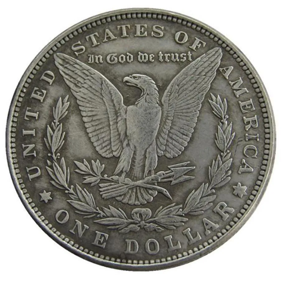US 1884-P-CC-O-S-S Morgan Dollar Silvered Copy Coins Metal Craft Dies Manufacturing Factory 267s