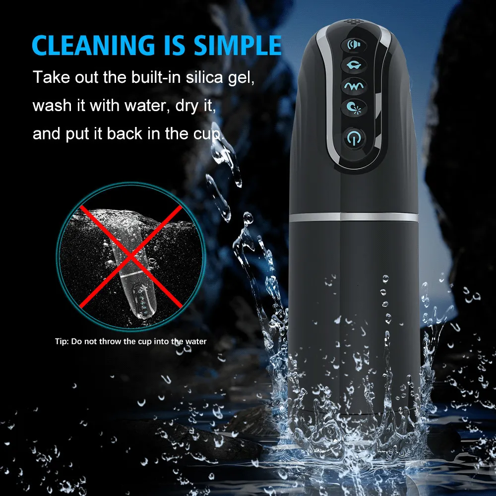 Automatic Masturbator For Men Sucking And Vibrating Sex Toy_voghion.com