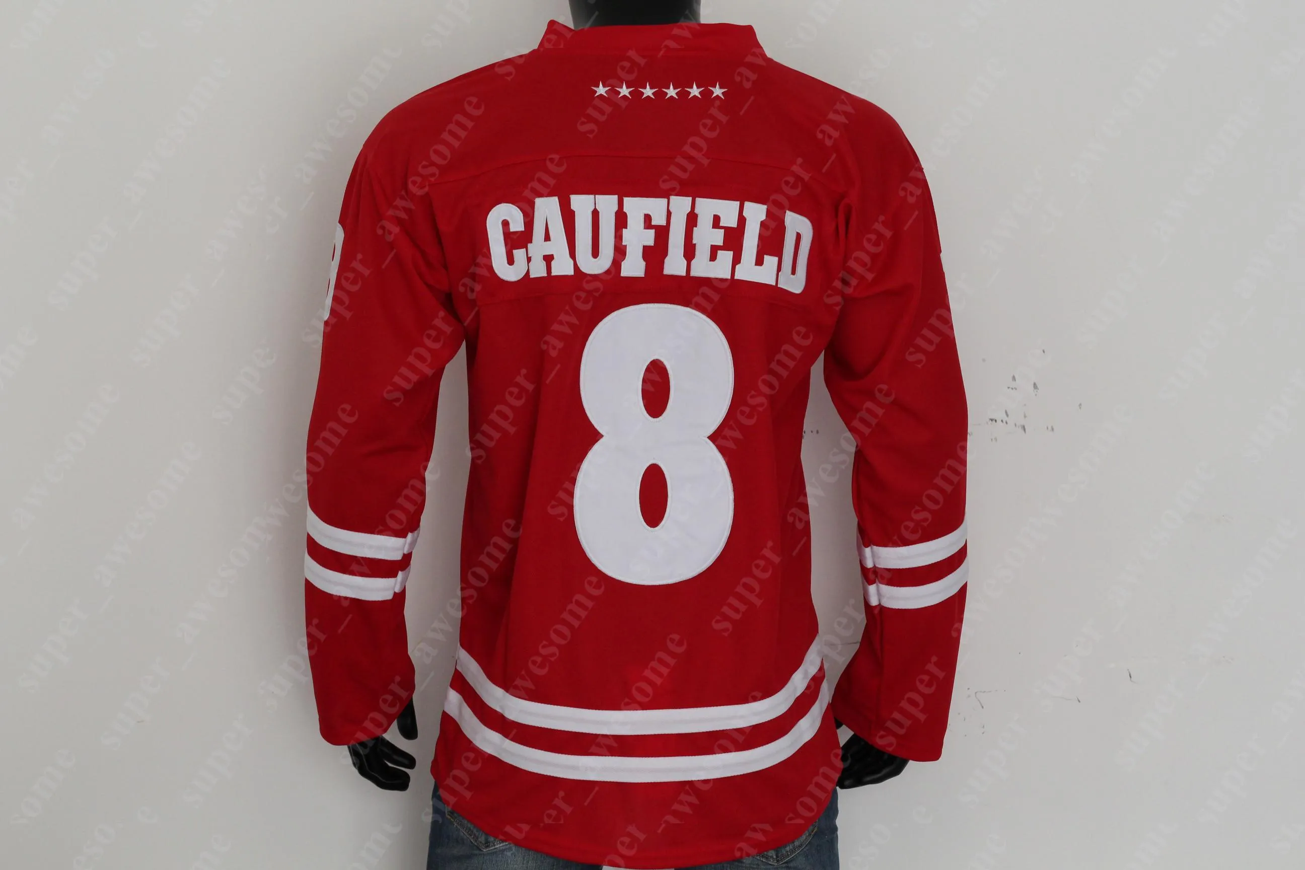 College Wear Wisconsin Badgers Hockey Jersey Brian Elliott Mike