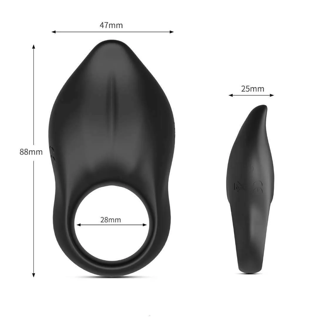 Wireless Remote Control Male Vibrator Ring For Couples Sex Toy_voghion.com