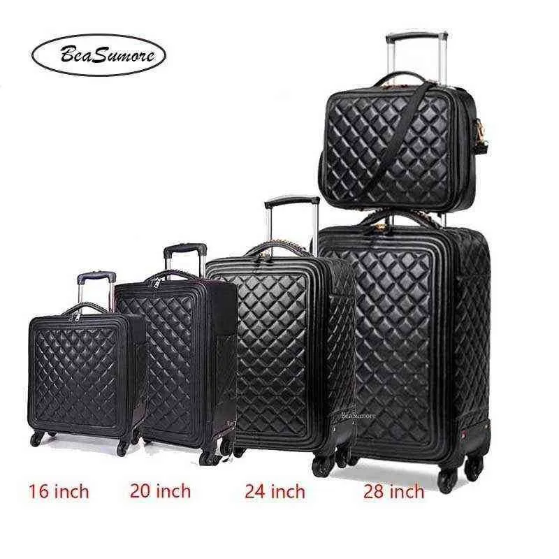 Valise de 14/20/22/24/26/28 pouces ensemble de bagages en PP incassable à la mode de styles populaires