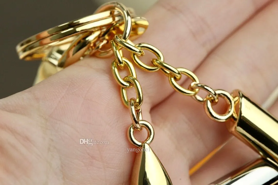 Ny High QualTiy Brand Designer Keychain Fashion Purse Pendant Car Chain Charm Bag Keyring Trinka Gifts Accessories256J