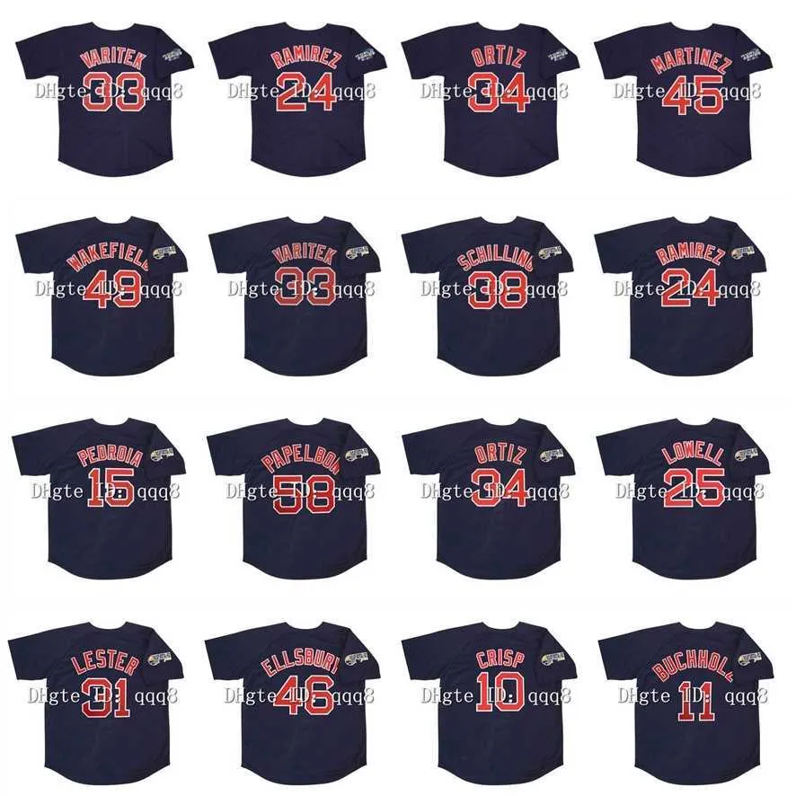 College Baseball Wears 2004 2007 Retro 20 Kevin Youkilis Jersey 24 Manny Ramirez 19 Josh Beckett 11 Clay Buchholz 10 Coco Crisp 46 Jacoby Ellsbury 31 Jon Lester 25