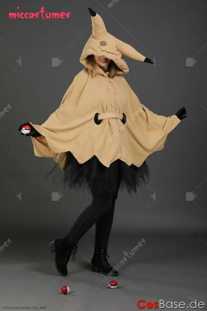 Fantasia Feminina do Mimikyu de halloween