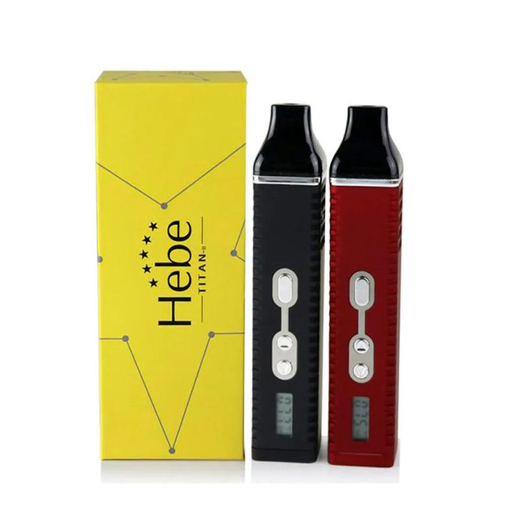 Titan 2 Vaporizer Kit With 2200mAh Dry Herb OLED Display Vapor Temp Control Portable Smoking Pathfinder V2 Herbal Pens7920176
