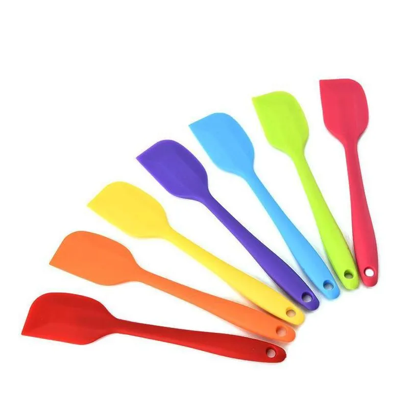 Outils de gâteau Outils de gâteau Sile Spata Caoutchouc Cuillère de cuisson résistante à la chaleur Spatas 122179 Drop Livraison Maison Jardin Cuisine Bar Bakew Dhfav