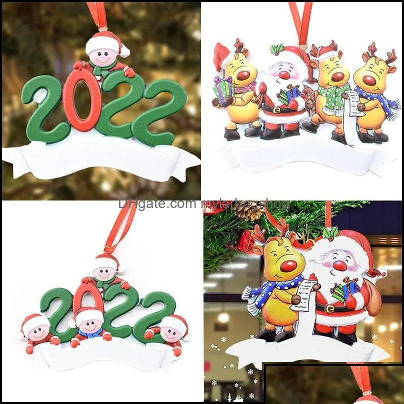 Party Favor Party Favor 2022 Crossborder Explosion Model Elk Santa Claus Family Pend Dhw05 Drop Delivery Home Garden Festive Supplies Dhyer