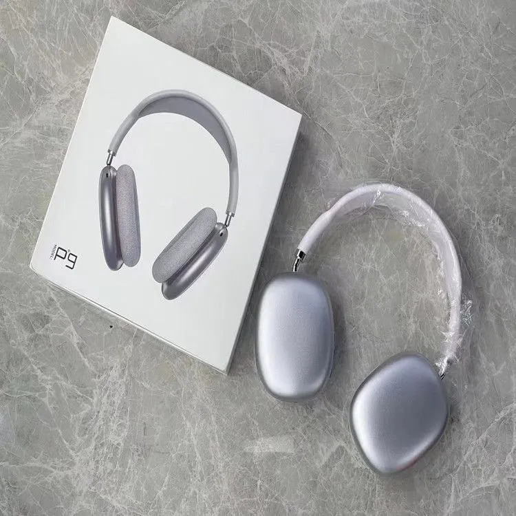P9 Bluetooth -h￶rlurar Musik Tr￥dl￶st headset Huvudband Brusreducering Ultra Long Endureance 5 F￤rg