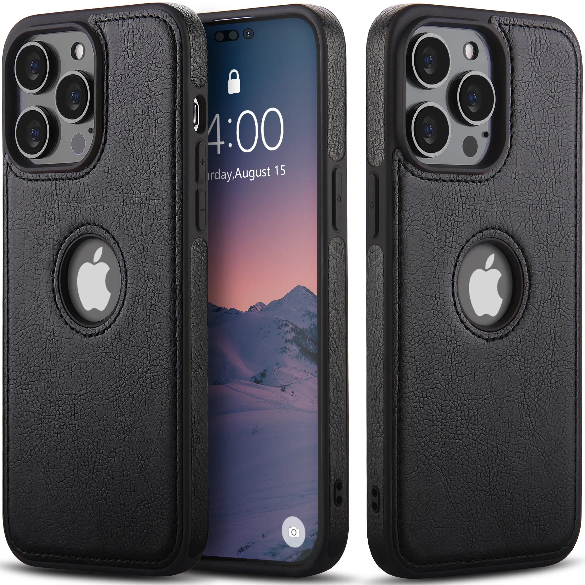 Hochwertige, modische Leder-Handyhülle für iPhone SE 2 3 Gen Apple 7 8 Plus XR XS Max Samsung Galaxy S22 Mobile Cover