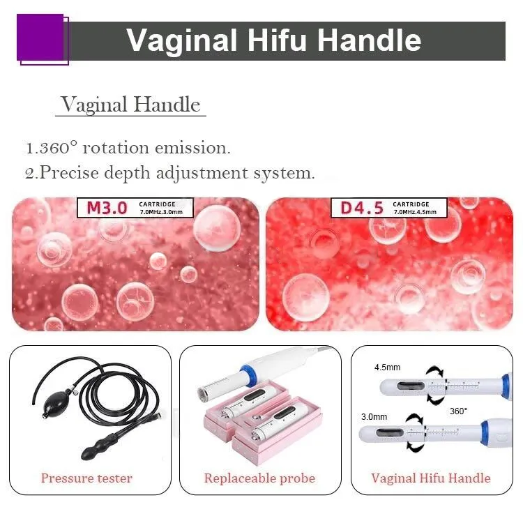 Professional Portable Private Health Care Rejuvenation Women Use Ultrasound Anti-Aging Vagianal Massage Tightening Machine