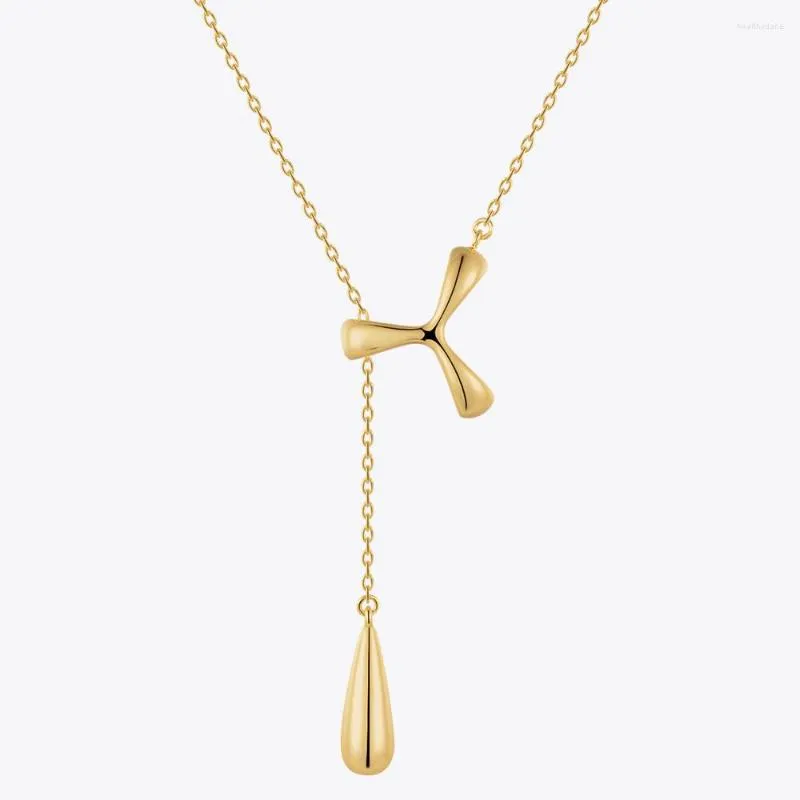 Pendant Necklaces ENFASHION Windmill Drip Necklace For Women In Gold Color Pendants Fashion Jewelry Party Collares Para Mujer P3328