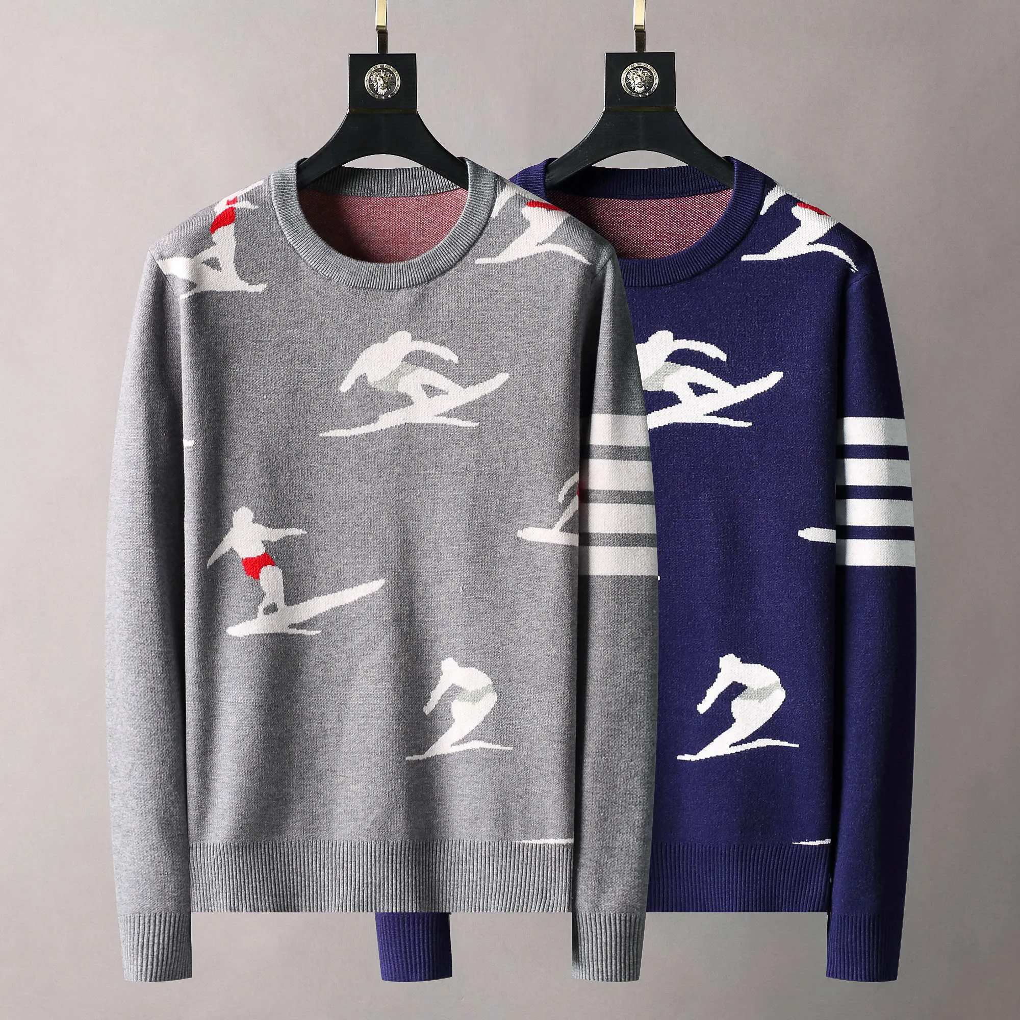 Mens Designer Sweater Womens Senior Classic Leisure Multicolor Autumn Winter Keep Warm Bekväm jultröja Wool Letters .asian Size M-3XL