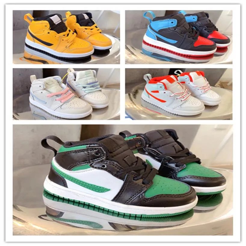 1S Kids Basketball Shoes Preschool Firmado J￳venes De Chicago Reci￩n