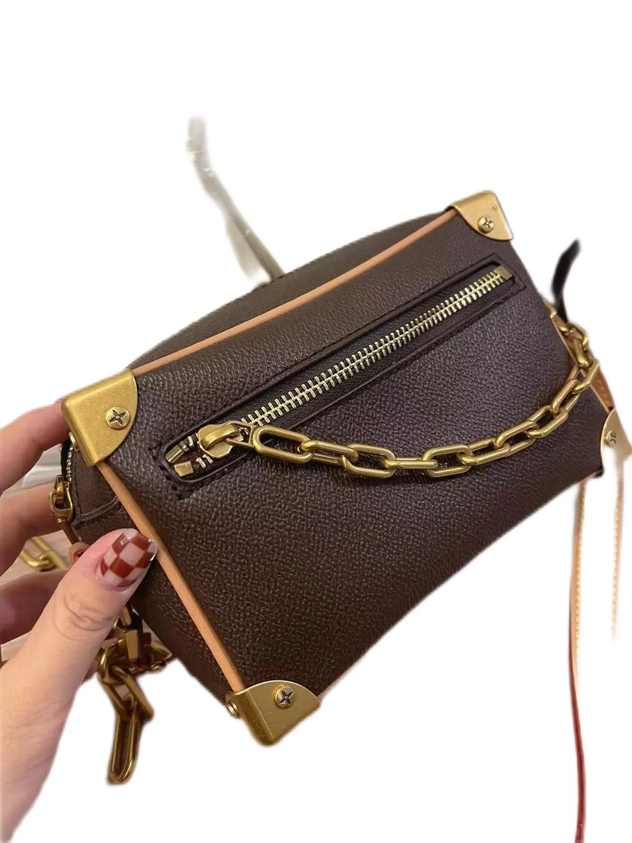 Handtas zachte koffertassen borstpakket dame tote heren kettingen handtassen presbyopische vrouwen tas tas lederen crossbody luxe ontwerper hobo vintage